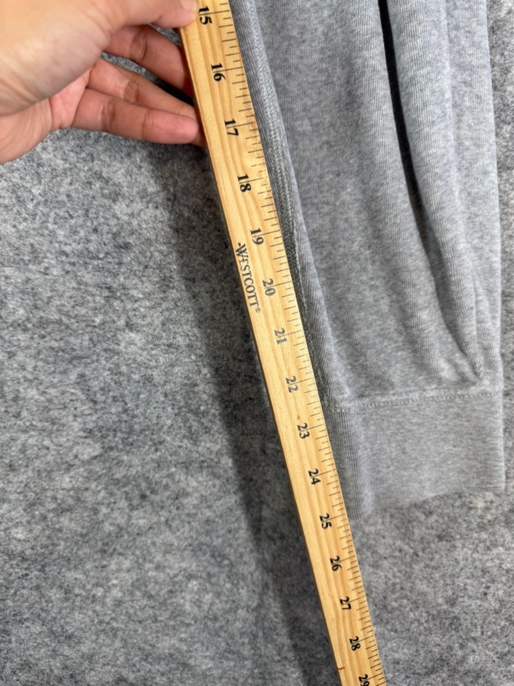 Ralph Lauren Light Gray Knit Drawstring Sweatpants Joggers Cuffed Casual Size M - Picture 7 of 14